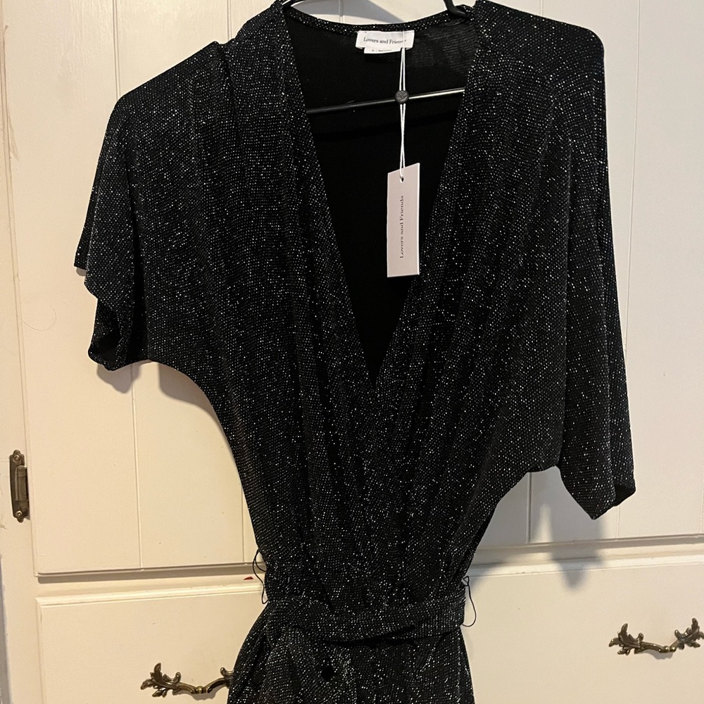 Lovers and Friends sparkle romper Brand New w/ Tags!!